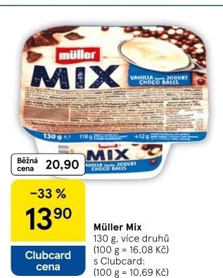 Jogurt Müller Mix