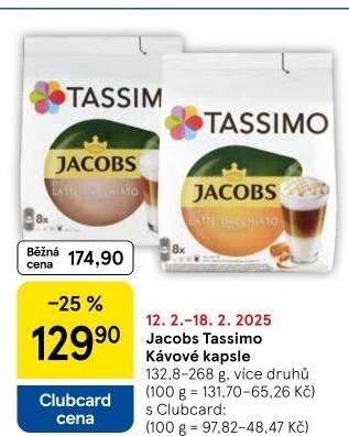 Kapsle Tassimo Jacobs