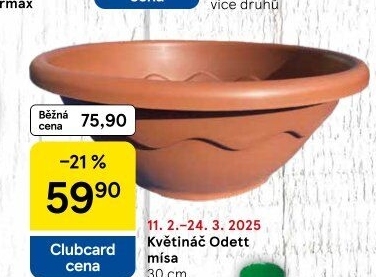 Miska pod květináč/truhlík