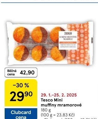 Muffiny mini Tesco