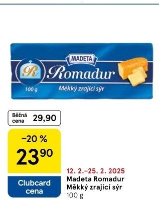 Sýr Romadur Madeta