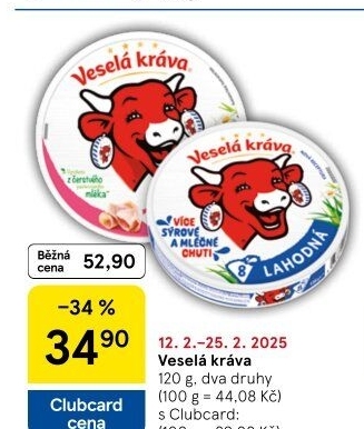 Sýr tavený Veselá kráva