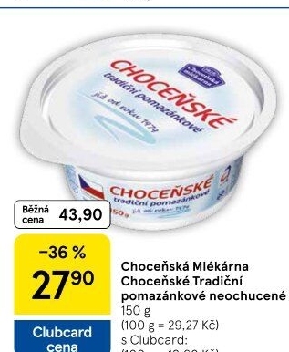 Tradiční pomazánkové Choceňské