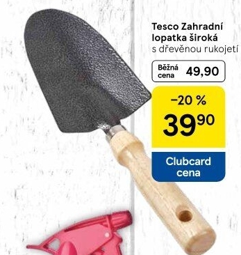 Zahradní lopatka Tesco
