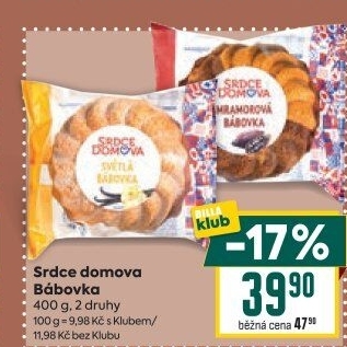 Bábovka Srdce Domova