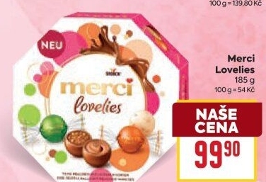 Bonboniéra Lovelies Merci