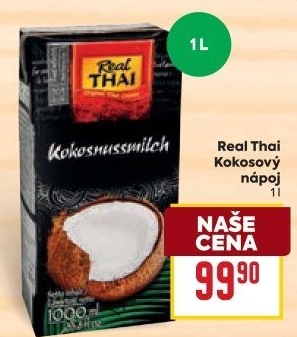 Kokosové mléko Real Thai