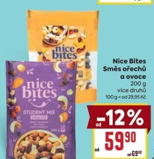 Mix ořechů a ovoce Nice Bites