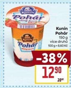 Mléčný Pohár Mlékárna Kunín
