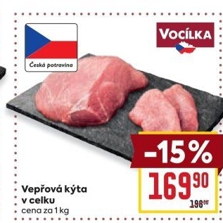 Vepřová kýta Vocílka