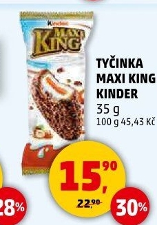 Dezert Maxi King Kinder