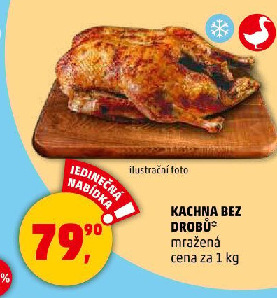 Kachna mražená
