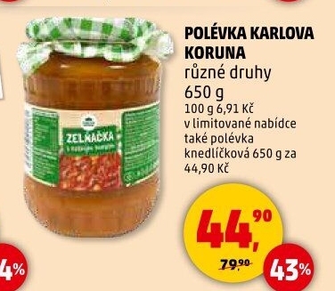 Polévky Karlova Koruna