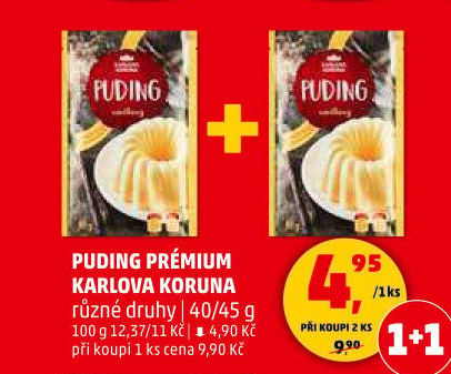 Pudink Prémium Karlova Koruna