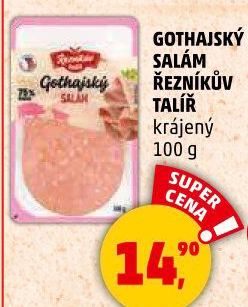 Salám Gothaj Řezníkův talíř