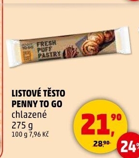 Těsto listové Penny To Go