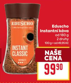 Instantní kávy Eduscho