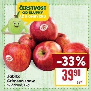Jablka Crimson Snow