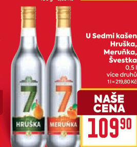 Pálenka meruňka U sedmi Kašen