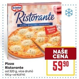 Pizza mražená Ristorante Dr. Oetker