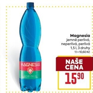 Přírodní voda Magnesia