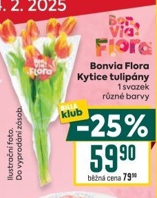 Řezané tulipány Flora Billa Bonvia