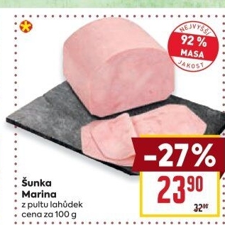 Šunka Marina nejvyšší jakosti
