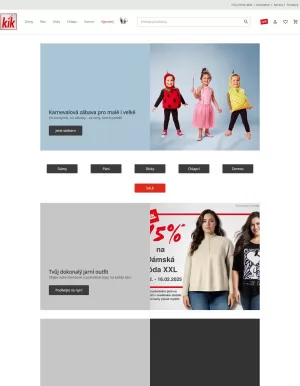 akční leták Kik textil 12.2.2025-18.2.2025