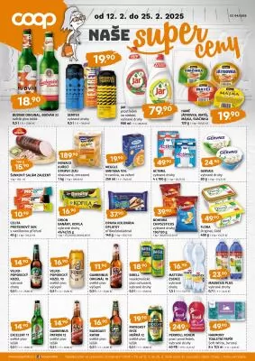 akční leták COOP 12.2.2025-18.2.2025