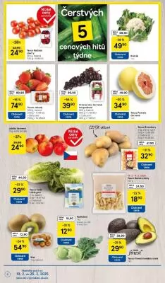 akční leták Tesco 19.2.2025-25.2.2025