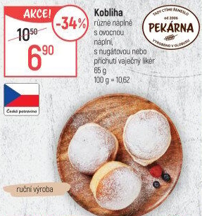 Kobliha s náplní