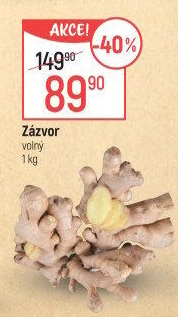 Zázvor čerstvý