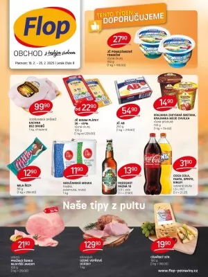 akční leták FLOP 19.2.2025-25.2.2025