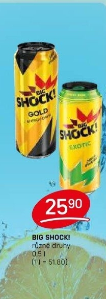 Energetický nápoj Big Shock