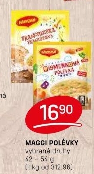 Instantní polévky Maggi