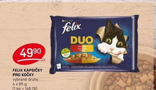 Kapsičky pro kočky Felix Purina