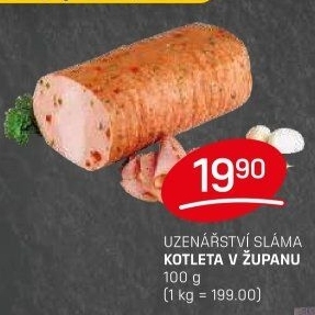 Kotleta v županu Sláma
