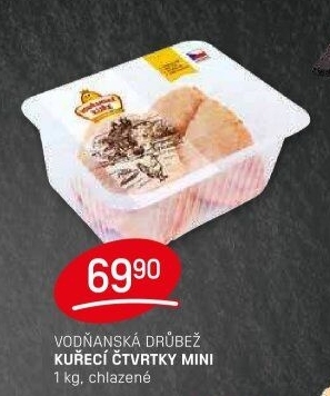 Kuřecí čtvrtky Vodňanské kuře