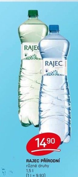 Přírodní voda Rajec