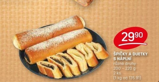 Špička s náplní