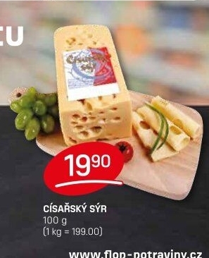 Sýr Císářský 30% Madeta
