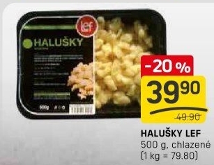 Halušky Lef