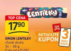 Lentilky Orion