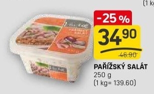 Pařížský salát Lahůdky Vavřík