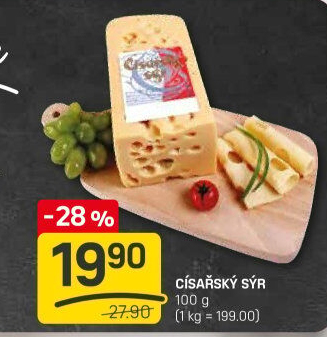 Sýr Císářský 30% Madeta