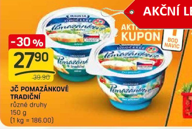 Tradiční pomazánkové Jihočeské Madeta