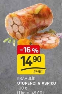 Utopenci v aspiku Krahulík