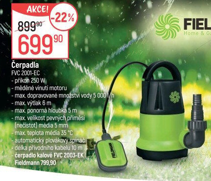 Čerpadlo Fieldmann FVC 2001-EC