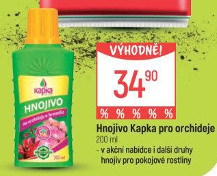 Hnojivo Kapka na orchideje a bromélie Forestina