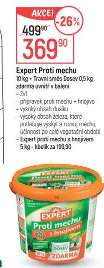 Prostředek proti mechu Expert Forestina